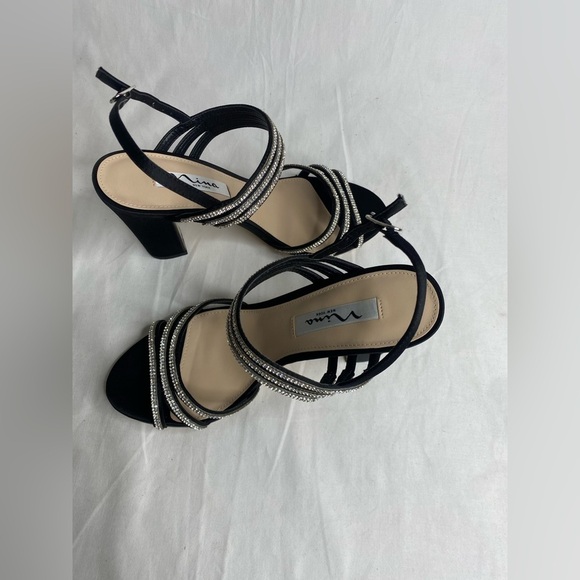 Women Nina black Shandra High Heel sandal - Picture 7 of 10